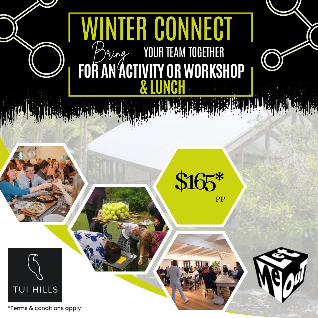 Winter connect activity and lunch at Tui Hills